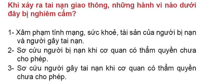 Nội dung câu hỏi thi bằng lái xe số 211