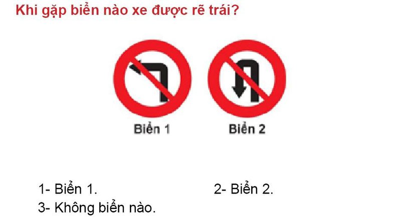 Nội dung câu hỏi thi bằng lái xe số 319