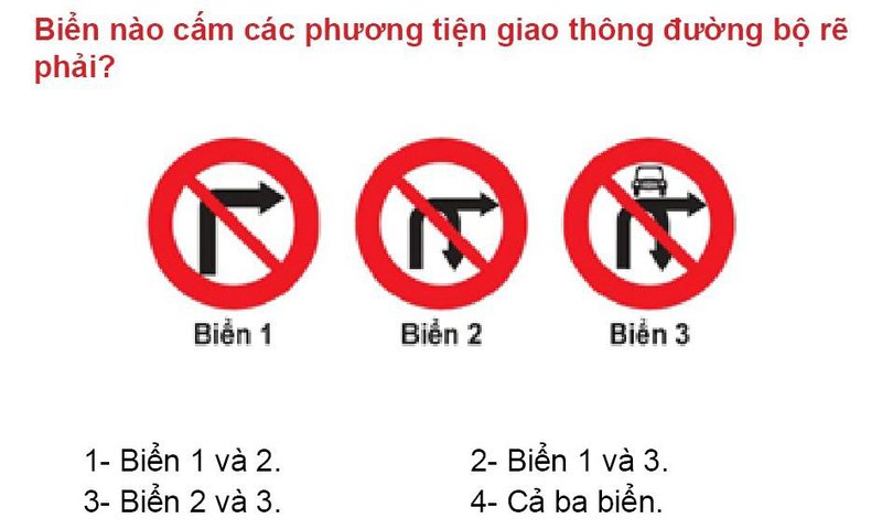 Nội dung câu hỏi thi bằng lái xe số 321
