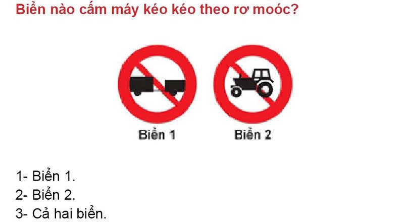 Nội dung câu hỏi thi bằng lái xe số 344
