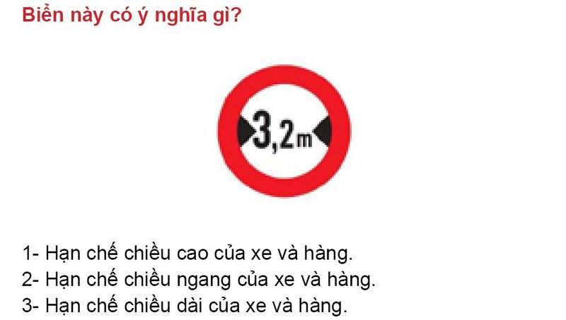 Nội dung câu hỏi thi bằng lái xe số 363