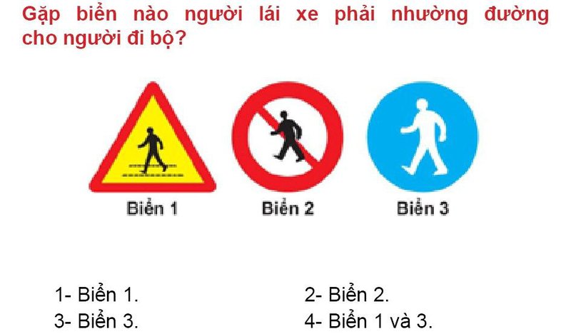 Nội dung câu hỏi thi bằng lái xe số 371