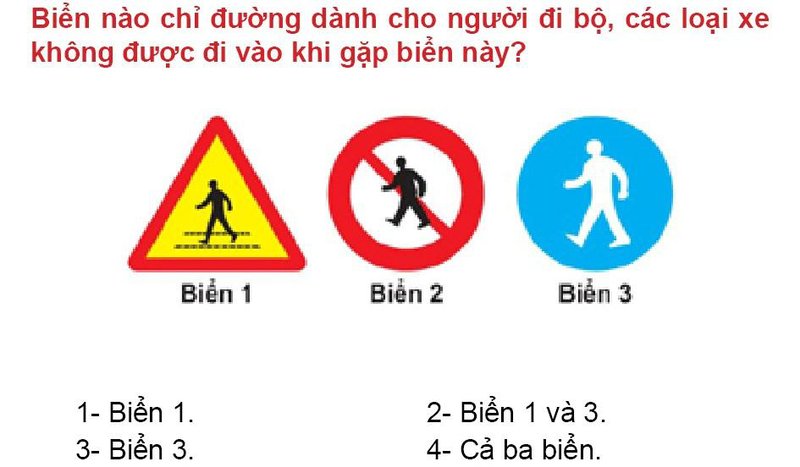 Nội dung câu hỏi thi bằng lái xe số 372