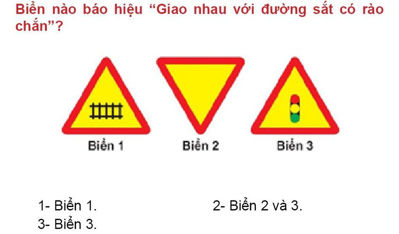Nội dung câu hỏi thi bằng lái xe số 375