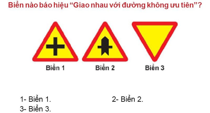 Nội dung câu hỏi thi bằng lái xe số 392