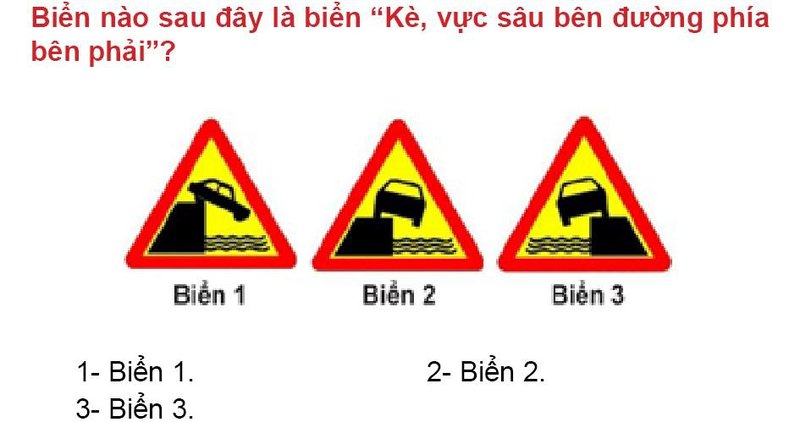 Nội dung câu hỏi thi bằng lái xe số 409