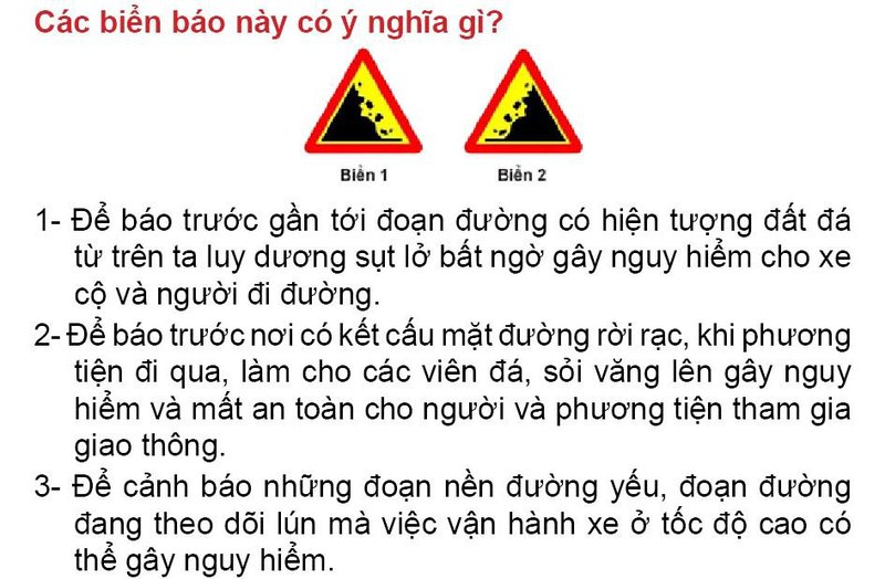 Nội dung câu hỏi thi bằng lái xe số 426