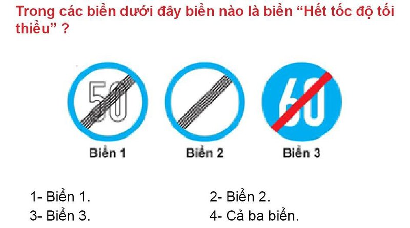 Nội dung câu hỏi thi bằng lái xe số 441