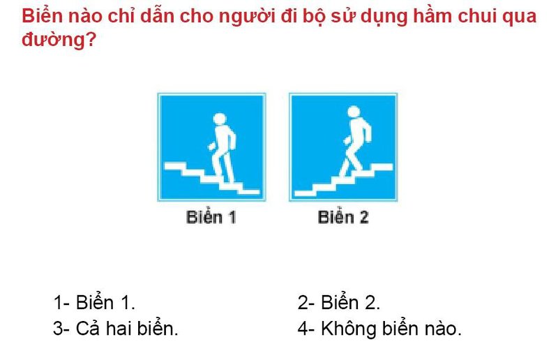 Nội dung câu hỏi thi bằng lái xe số 455