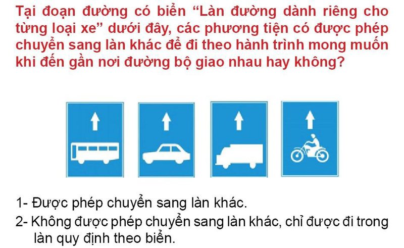 Nội dung câu hỏi thi bằng lái xe số 465