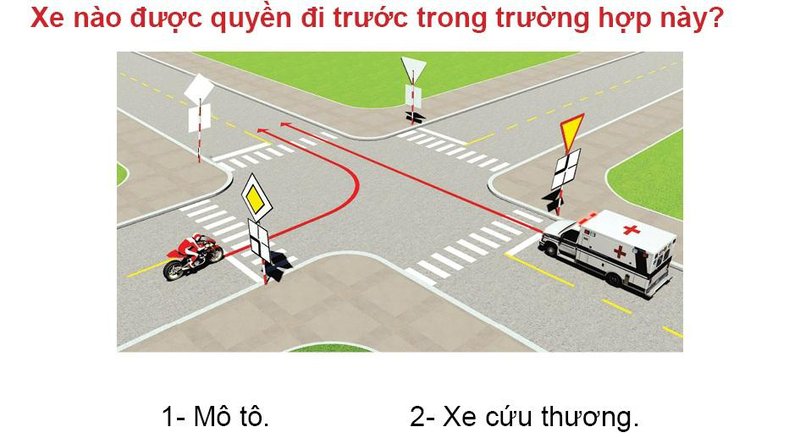 Nội dung câu hỏi thi bằng lái xe số 495