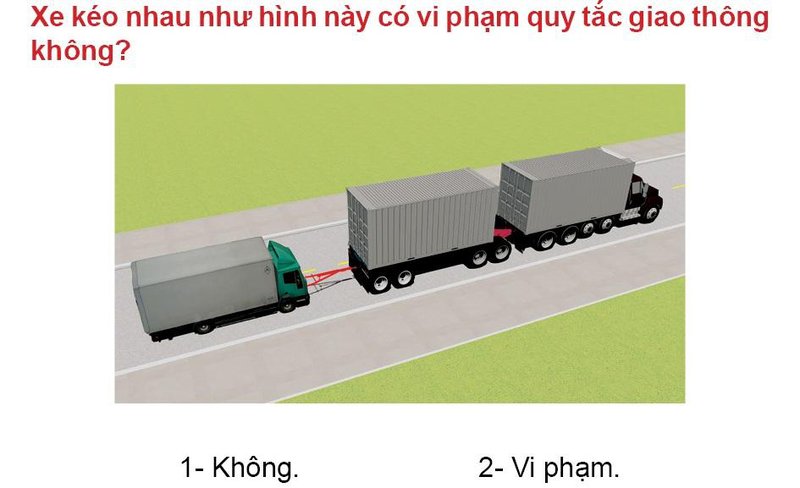 Nội dung câu hỏi thi bằng lái xe số 515