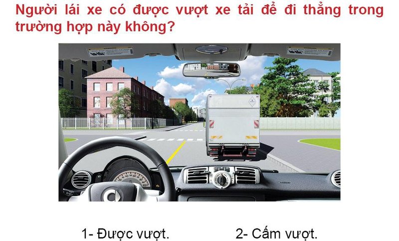 Nội dung câu hỏi thi bằng lái xe số 555