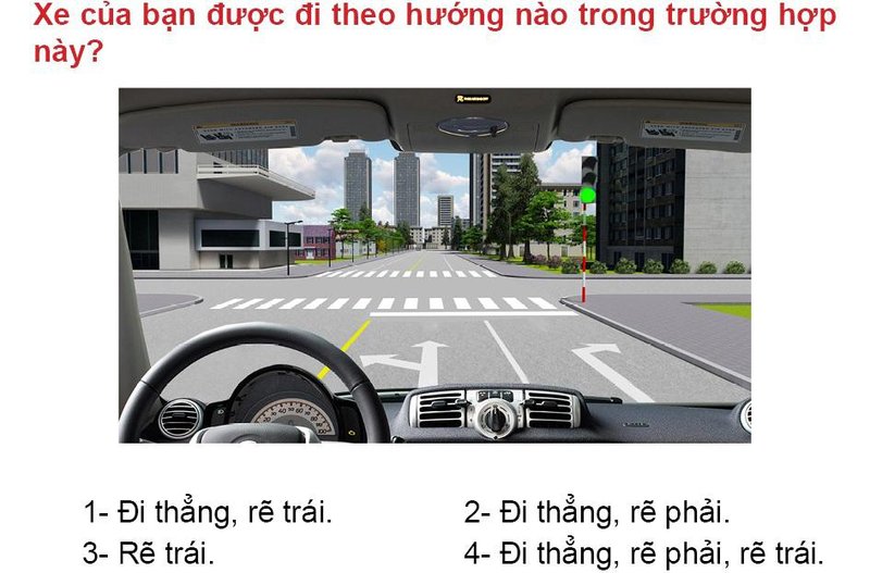 Nội dung câu hỏi thi bằng lái xe số 570